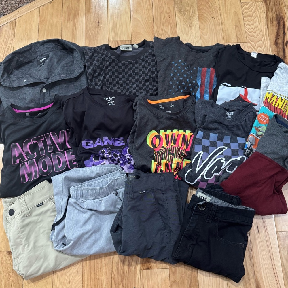 Teen boys size 14/16 clothing lot